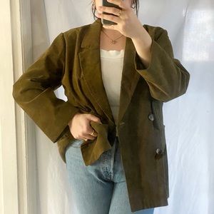 Native Youth Oakfield Corduroy Blazer L